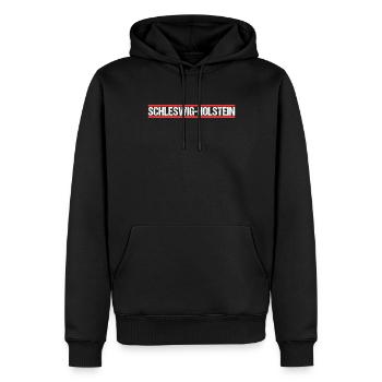 Schleswig Holsteiner Holsteinerin Holstein - Männer Premium Bio Hoodie - Schwarz - Vorne - Nico (187cm)