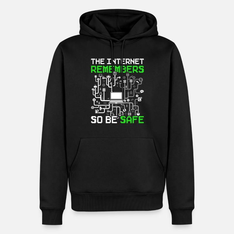 Ethical Hacker Ethischer Hacker - Men’s Premium Organic Hoodie - black