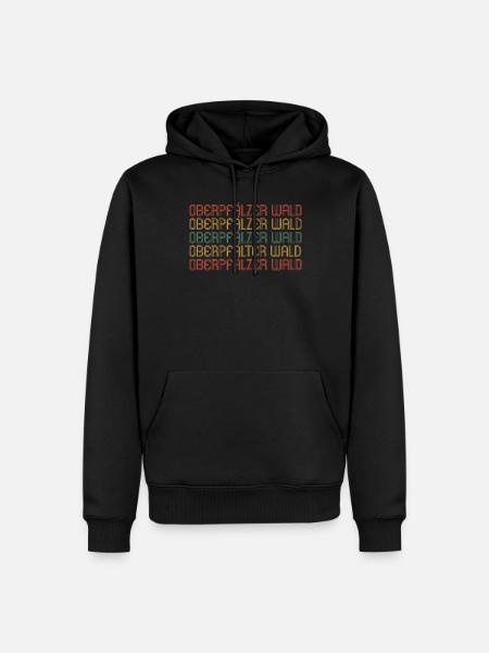 Upper Palatinate Forest - Men’s Premium Organic Hoodie - black