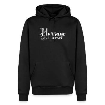 Massagetherapeuten Therapie Masseuse Wertschätzung - Männer Premium Bio Hoodie - Schwarz - Vorne - Nico (187cm)