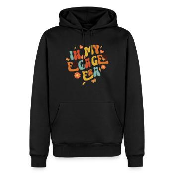 Engagierte Freunden Verlobungsbraut - Männer Premium Bio Hoodie - Schwarz - Vorne - Nico (187cm)