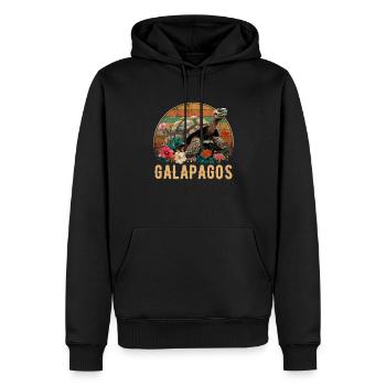 Galapagos Islands, ecuador Galapagos - Männer Premium Bio Hoodie - Schwarz - Vorne - Nico (187cm)