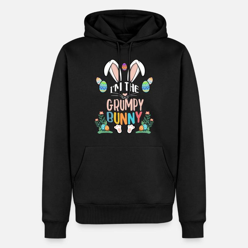 Je suis le lapin - Sweat à capuche Premium bio Homme - noir