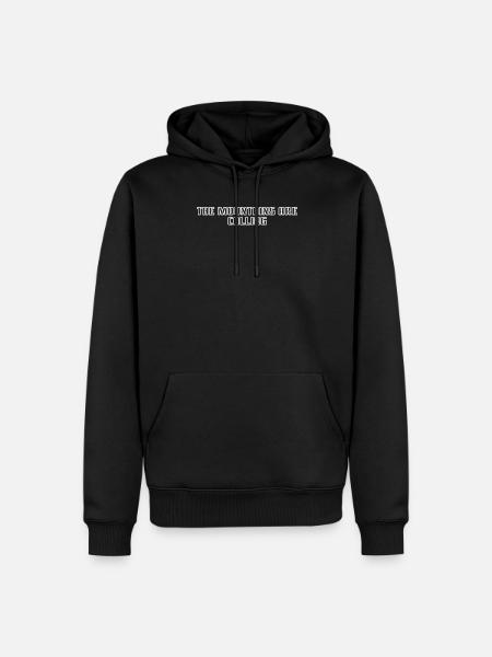 Hiking - The Mountains Are Calling - Men’s Premium Organic Hoodie - black
