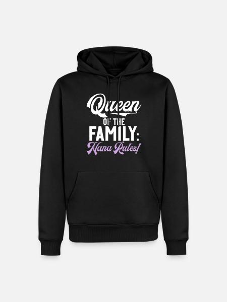 Nana Gifts - Men’s Premium Organic Hoodie - black