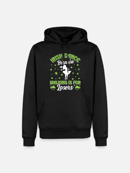 Irish Dance Irish Dancing - Men’s Premium Organic Hoodie - black