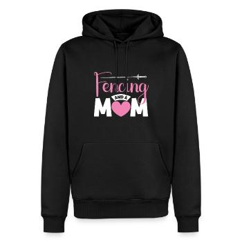 I've gone from mom to mom to be great - Men’s Premium Organic Hoodie - black - Front - Nico (187cm)