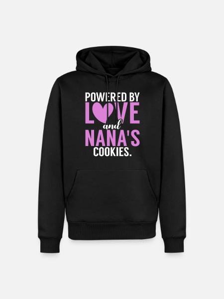 Nana Gifts - Men’s Premium Organic Hoodie - black