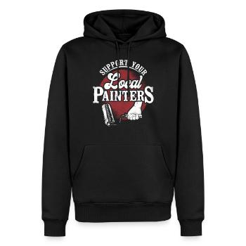 House Painter Decorator Support - Männer Premium Bio Hoodie - Schwarz - Vorne - Nico (187cm)