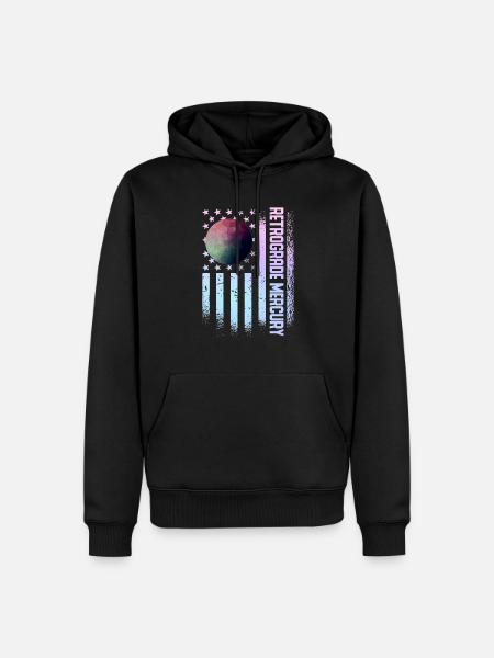 Retrograde planets Mercury retrograde - Men’s Premium Organic Hoodie - black