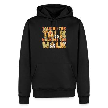 Groovy Speech Language Pathologist SLP - Männer Premium Bio Hoodie - Schwarz - Vorne - Nico (187cm)