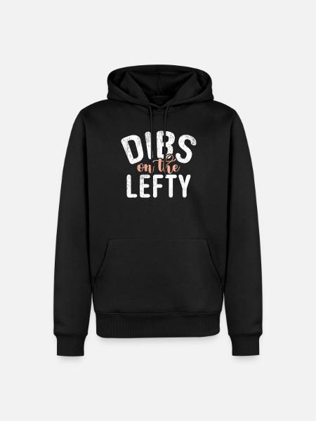 Left Handers Gifts - Men’s Premium Organic Hoodie - black