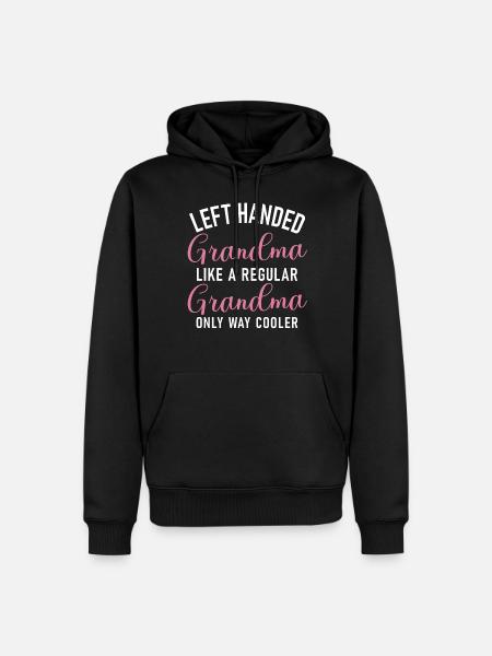 Left Handers Gifts - Men’s Premium Organic Hoodie - black