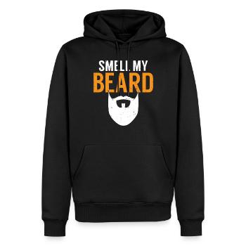 Giftidea Beard Men - Männer Premium Bio Hoodie - Schwarz - Vorne - Nico (187cm)