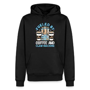 Claw Game Funny Claw Machine - Men’s Premium Organic Hoodie - black - Front - Nico (187cm)