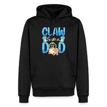 Claw Game Funny Claw Machine - Men’s Premium Organic Hoodie - black - Front - Nico (187cm)