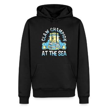 Claw Game Funny Claw Machine - Men’s Premium Organic Hoodie - black - Front - Nico (187cm)