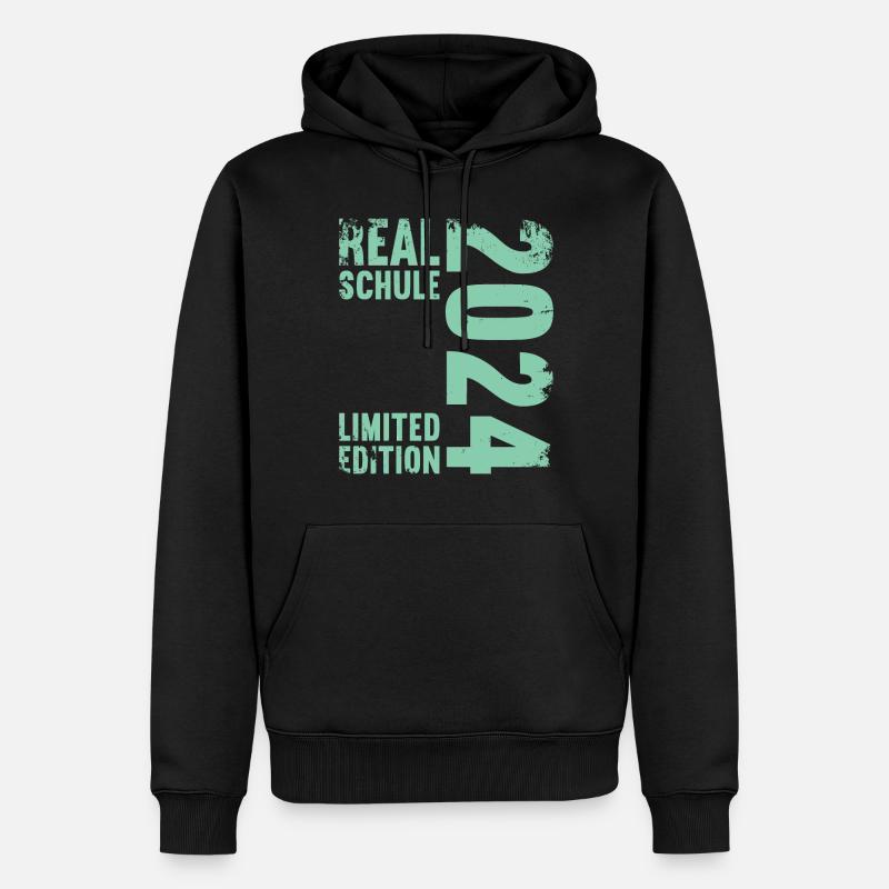 Lycée Jeunes Filles Lycée 2024 - Sweat à capuche Premium bio Homme - noir