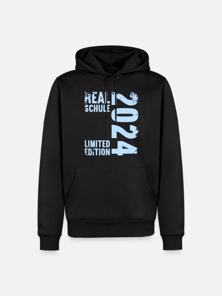 Realschule Junge Mädchen Realschule 2024 - Männer Premium Bio Hoodie - Schwarz