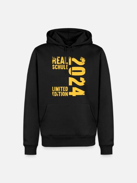 Lycée Jeunes Filles Lycée 2024 - Sweat à capuche Premium bio Homme - noir