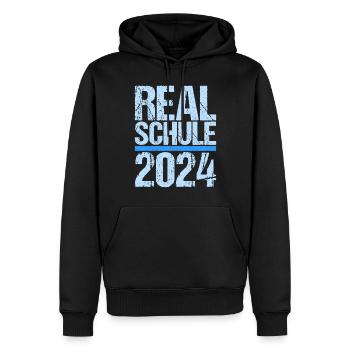 Secondary School Young Girls Secondary School 2024 - Men’s Premium Organic Hoodie - black - Front - Nico (187cm)