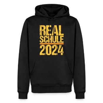 Secondary School Young Girls Secondary School 2024 - Men’s Premium Organic Hoodie - black - Front - Nico (187cm)