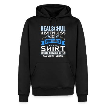 Secondary School Young Girls Secondary School 2024 - Men’s Premium Organic Hoodie - black - Front - Nico (187cm)