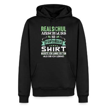 Secondary School Young Girls Secondary School 2024 - Men’s Premium Organic Hoodie - black - Front - Nico (187cm)