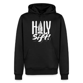 Arrowhead Hunter Archery Arrowhead - Men’s Premium Organic Hoodie - black - Front - Nico (187cm)