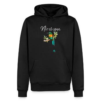 Nicaragua Guardabarranco, Nicaragua - Männer Premium Bio Hoodie - Schwarz - Vorne - Nico (187cm)
