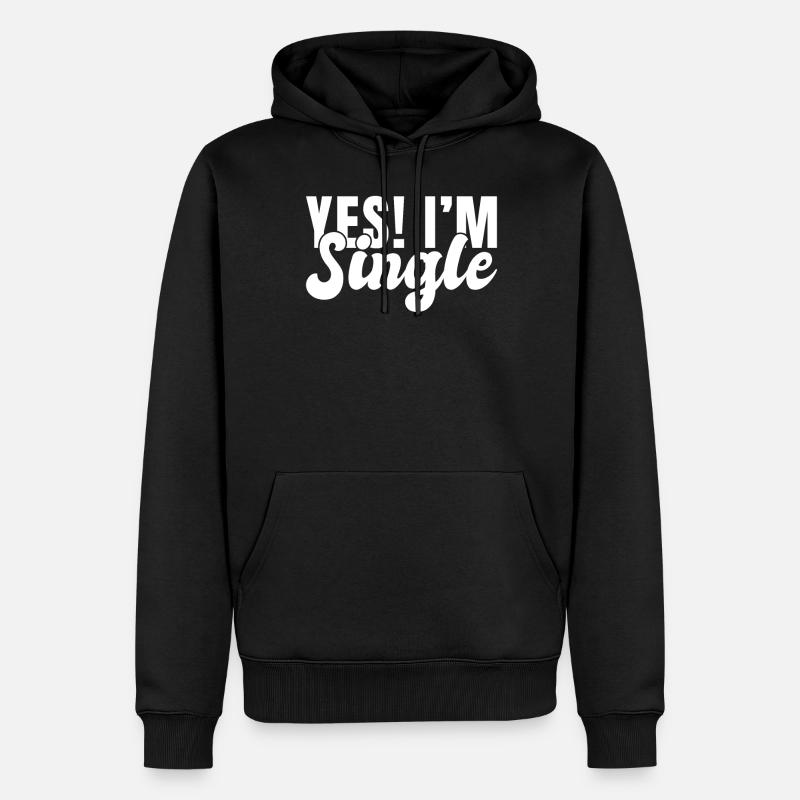 Cadeau unique - Sweat à capuche Premium bio Homme - noir