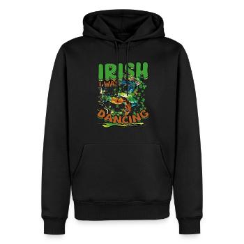 Irish Dance Irischer Tanz Irish I Was Dancing - Männer Premium Bio Hoodie - Schwarz - Vorne - Nico (187cm)