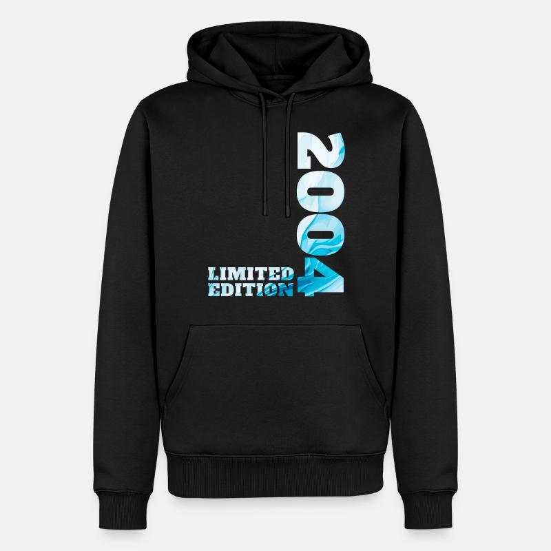 Édition limitée 2004 - Sweat à capuche Premium bio Homme - noir