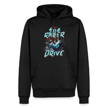 I'm A Sim Racer I've Got The Drive Sim Racing - Männer Premium Bio Hoodie - Schwarz - Vorne - Nico (187cm)