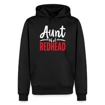Redhead Gifts - Männer Premium Bio Hoodie - Schwarz - Vorne - Nico (187cm)