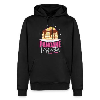 Pancake Lover Kids Pancake - Männer Premium Bio Hoodie - Schwarz - Vorne - Nico (187cm)