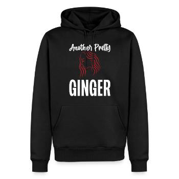 Redhead Gifts - Männer Premium Bio Hoodie - Schwarz - Vorne - Nico (187cm)