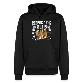 Brettspiel Lustiges Backgammon - Männer Premium Bio Hoodie - Schwarz - Vorne - Nico (187cm)