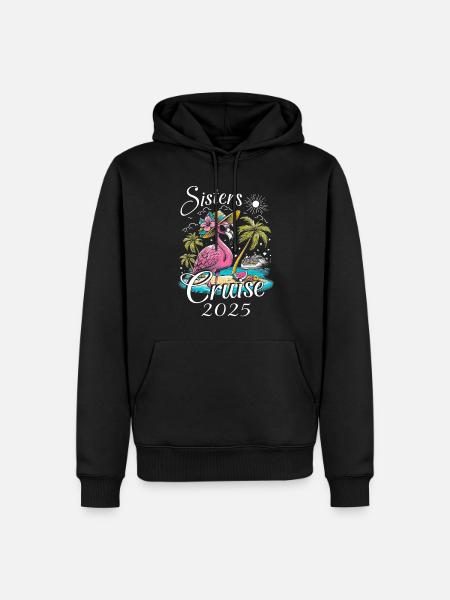 Sisters Cruise 2025 - Men’s Premium Organic Hoodie - black
