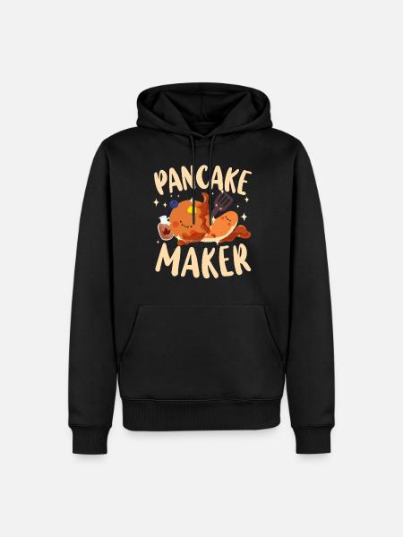 Pancake Lover Kids Pancake Maker - Sweat à capuche Premium bio Homme - noir