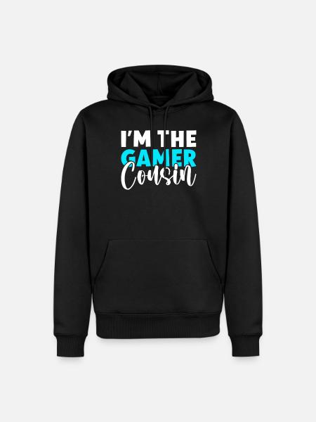 Cousin Gifts - Men’s Premium Organic Hoodie - black