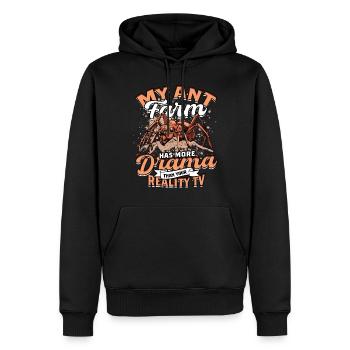 Ameisenzucht My Ant Farm Reality Tv - Männer Premium Bio Hoodie - Schwarz - Vorne - Nico (187cm)