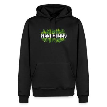 Plante Mère Mère Jardin Plantes Fleur - Sweat à capuche Premium bio Homme - noir - Devant - Nico (187cm)