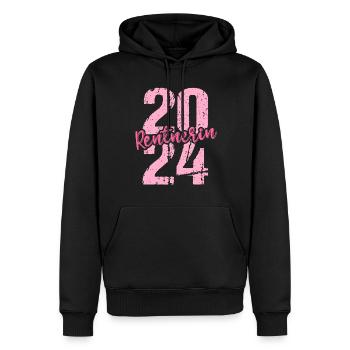 Retirement Pension Pensioner Pensioner Pension 2024 - Men’s Premium Organic Hoodie - black - Front - Nico (187cm)