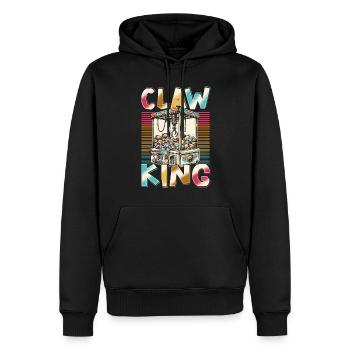 Préhenseur automatique Kraller Gripper Claw King - Sweat à capuche Premium bio Homme - noir - Devant - Nico (187cm)