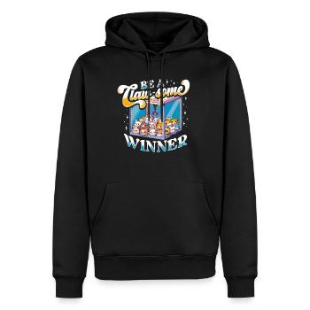 Gripper Kraller Gripper Be A Claw-Some Winner - Sweat à capuche Premium bio Homme - noir - Devant - Nico (187cm)
