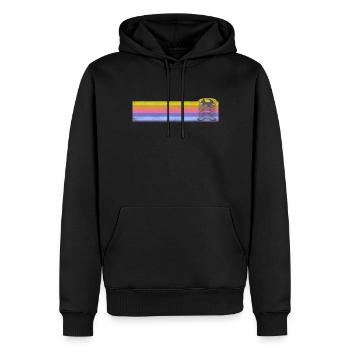 Pancake Lover Kids Retro Vintage - Männer Premium Bio Hoodie - Schwarz - Vorne - Nico (187cm)