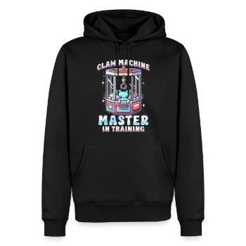 Greifautomat Claw Machine Master en formation - Sweat à capuche Premium bio Homme - noir - Devant - Nico (187cm)