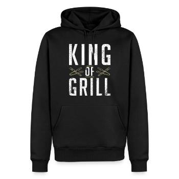 Grill Barbecue Grilling - Männer Premium Bio Hoodie - Schwarz - Vorne - Nico (187cm)