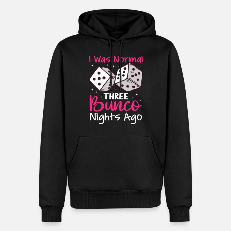 Bunco - Männer Premium Bio Hoodie - Schwarz